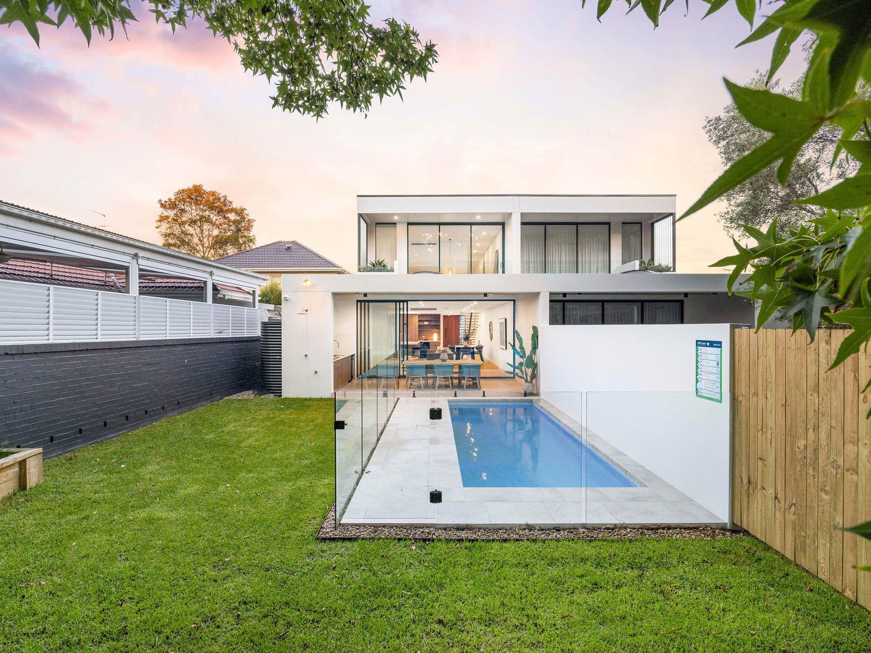Avoca Street Duplexes, Kingsford, detail 1